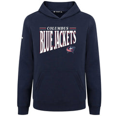 Columbus Blue Jackets Levelwear Youth Jr Podium Tally Pullover Hoodie