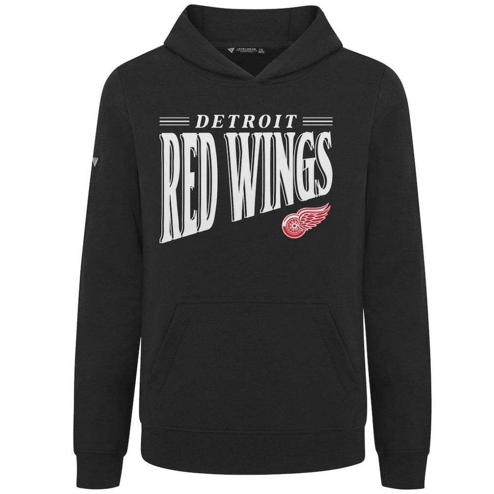 Detroit Red Wings Levelwear Youth Jr Podium Tally Pullover Hoodie