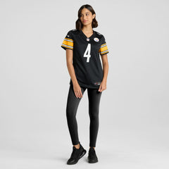NFL Pittsburgh Steelers DK Metcalf Women's Team Game Jersey