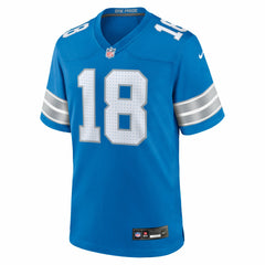 NFL Detroit Lions Isaac TeSlaa Game Player Jersey