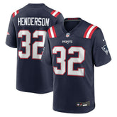 NFL New England Patriots TreVeyon Henderson 2025 NFL Draft Game Jersey