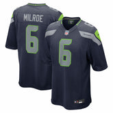 NFL Seattle Seahawks Jalen Milroe 2025 NFL Draft Game Jersey
