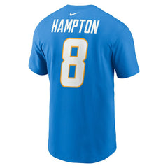 NFL Los Angeles Chargers Omarion Hampton Name & Number T-Shirt