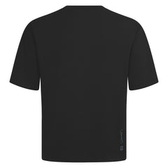 Cincinnati Reds Levelwear Ethereal Oversized Luxe Signature Knit T-Shirt - Black
