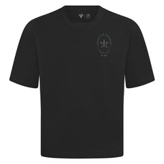 Houston Astros Levelwear Signet Oversized Luxe Signature Knit T-Shirt - Black