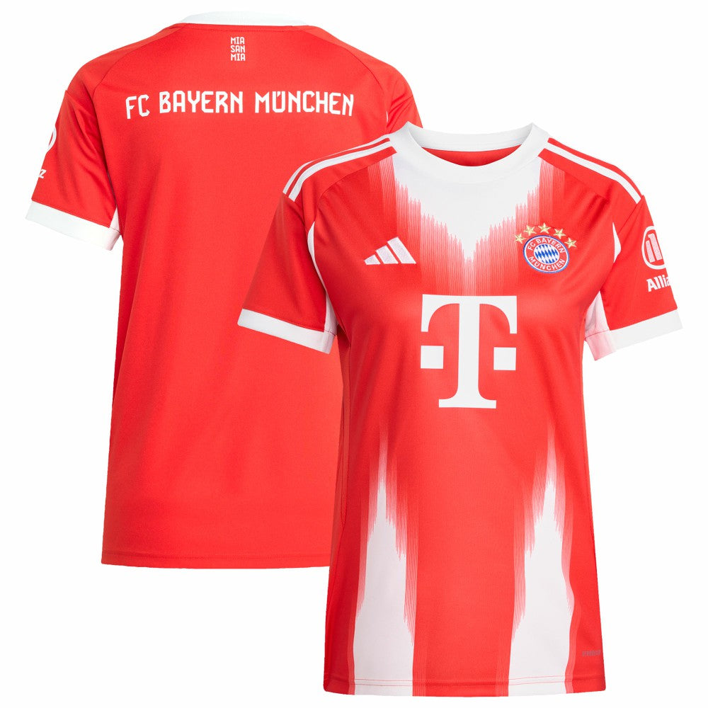 Bayern Munich Women's 2025/26 Home Replica Jersey / Soccer New
