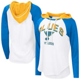 St. Louis Blues G-III 4Her by Carl Banks Women's MVP Hooded Long-Sleeve T-Shirt
