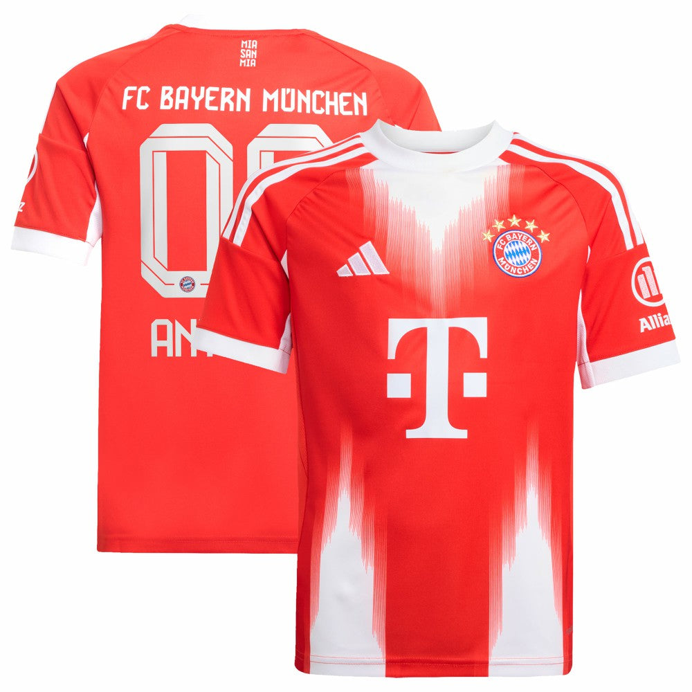 Bayern Munich Youth 2025/26 Home Replica Custom Jersey / Soccer Online