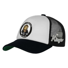 Los Angeles Kings Mitchell & Ness Youth Mascot Adjustable Trucker Hat