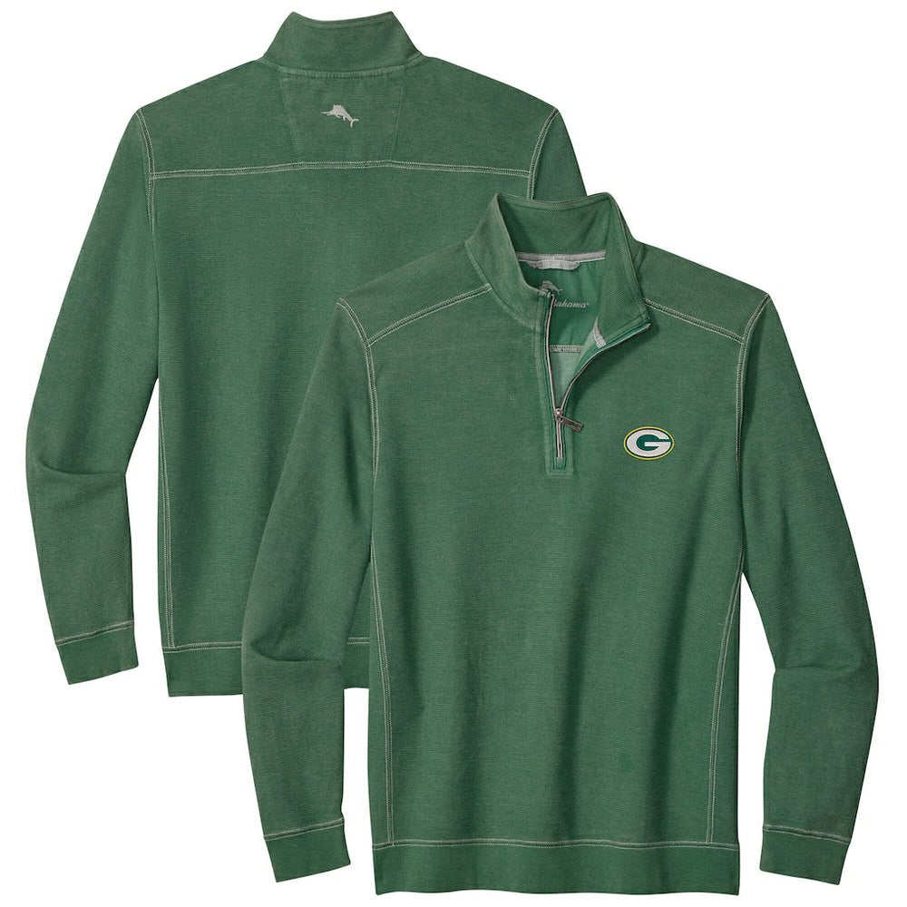 NFL Green Bay Packers Big & Tall Montego Bay Half-Zip Pullover