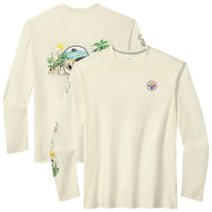 NFL Pittsburgh Steelers Oasis Endzone Lux Long Sleeve T-Shirt