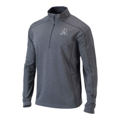 Arizona Diamondbacks Omni-Wick Shotgun Quarter-Zip Pullover - Gray | Columbia