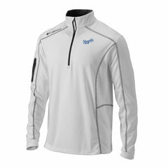 Kansas City Royals Omni-Wick Shotgun Quarter-Zip Pullover - White | Columbia