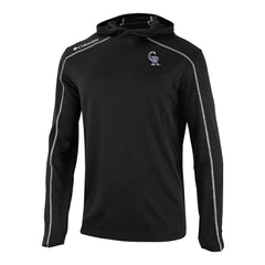 Colorado Rockies Omni-Wick Shotgun Pullover Hoodie - Black | Columbia