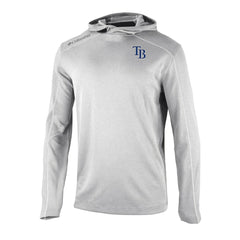 Tampa Bay Rays Omni-Wick Shotgun Pullover Hoodie - Gray | Columbia