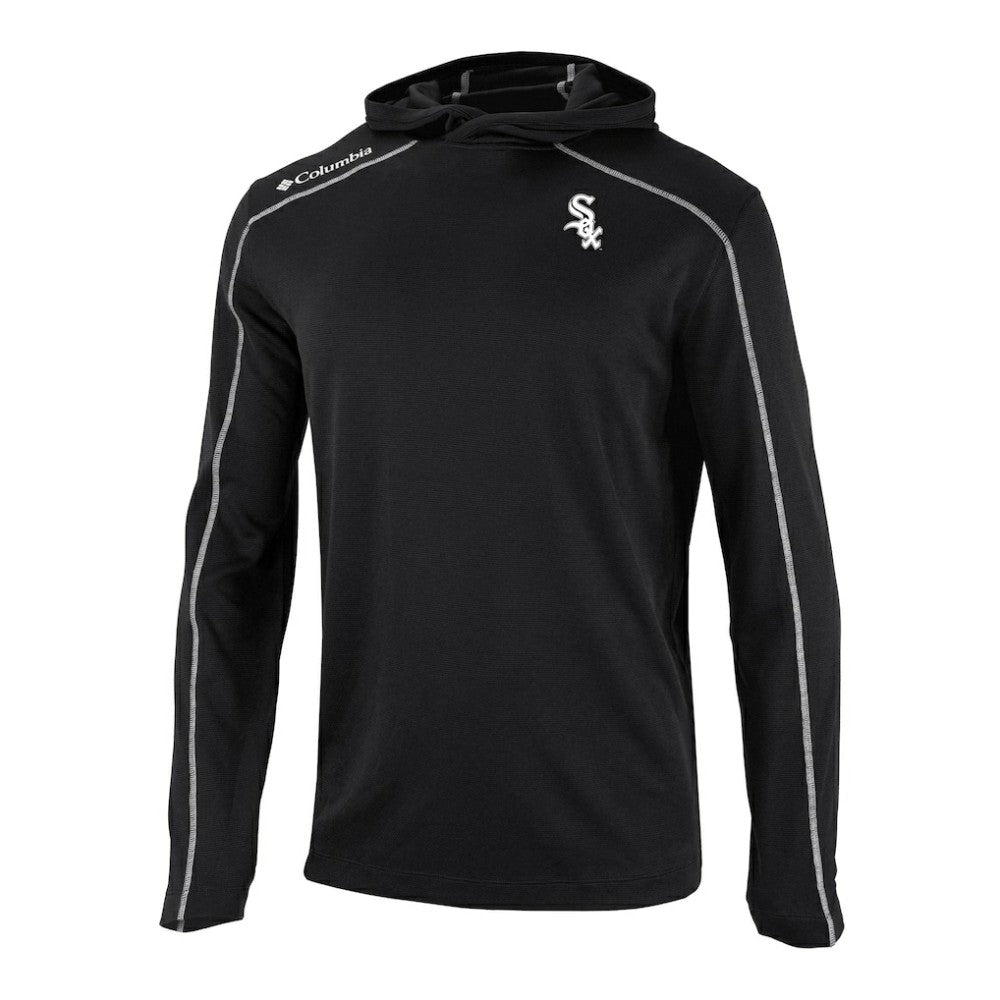 Chicago White Sox Omni-Wick Shotgun Pullover Hoodie - Black | Columbia