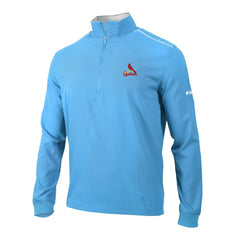 St. Louis Cardinals Omni-Wick Bogey's Paradise Quarter-Zip Pullover - Light Blue | Columbia