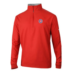 Chicago Cubs Omni-Wick Bogey's Paradise Quarter-Zip Pullover - Red | Columbia