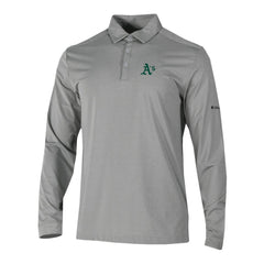 Athletics Omni-Wick Pin High Long Sleeve Polo - Gray | Columbia