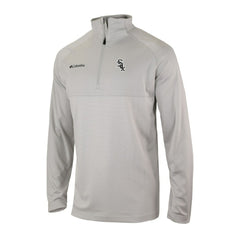 Chicago White Sox Omni-Wick Raglan Rockin' It Quarter-Zip Pullover - Gray | Columbia