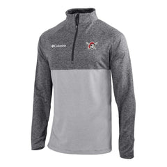 Pittsburgh Pirates Omni-Wick Raglan Rockin' It Quarter-Zip Pullover - Gray | Columbia