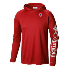 Chicago Cubs Terminal Tackle Omni-Shade Pullover Hoodie - Red | Columbia