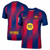 Barcelona 2025/26 Home Jersey with Patch / Soccer Discount