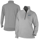New York Mets Women's Birchwood Hills Quarter-Zip Pullover - Gray | Columbia