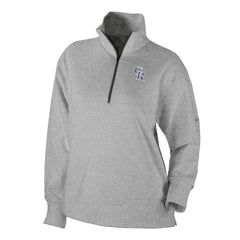 Colorado Rockies Women's Birchwood Hills Quarter-Zip Pullover - Gray | Columbia