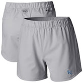 Kansas City Royals Women's Tamiami Pull-On Shorts - Gray | Columbia