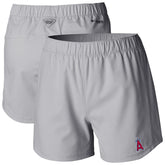 Los Angeles Angels Women's Tamiami Pull-On Shorts - Gray | Columbia