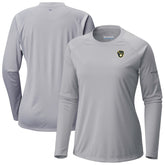 Milwaukee Brewers Tidal Tee II Long Sleeve T-Shirt - Gray | Columbia