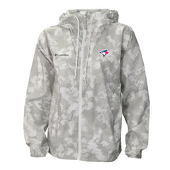 Toronto Blue Jays Women's Flash Challenger Full-Zip Hoodie Windbreaker Jacket - Gray/White | Columbia