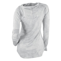 Cincinnati Reds Women's Omni-Wick Sunday Ball Raglan Pullover Hoodie - White | Columbia