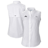 Colorado Rockies Women's Tamiami Sleeveless Shirt - White | Columbia