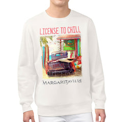 Arizona Diamondbacks Margaritaville License to Chill Fleece Sweatshirt - Cream