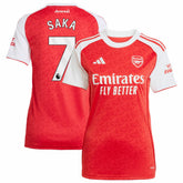 Bukayo Saka Arsenal Women's 2025/26 Home Replica Player Jersey / Soccer Sale