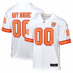 NFL Tampa Bay Buccaneers Youth 50th Anniversary Custom Game Jersey