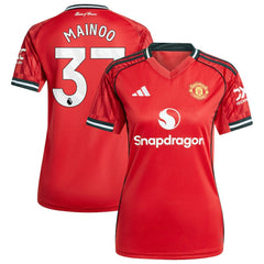 Kobbie Mainoo Manchester United Women's Home 2025/26 Replica Player Jersey / Soccer Hot sale