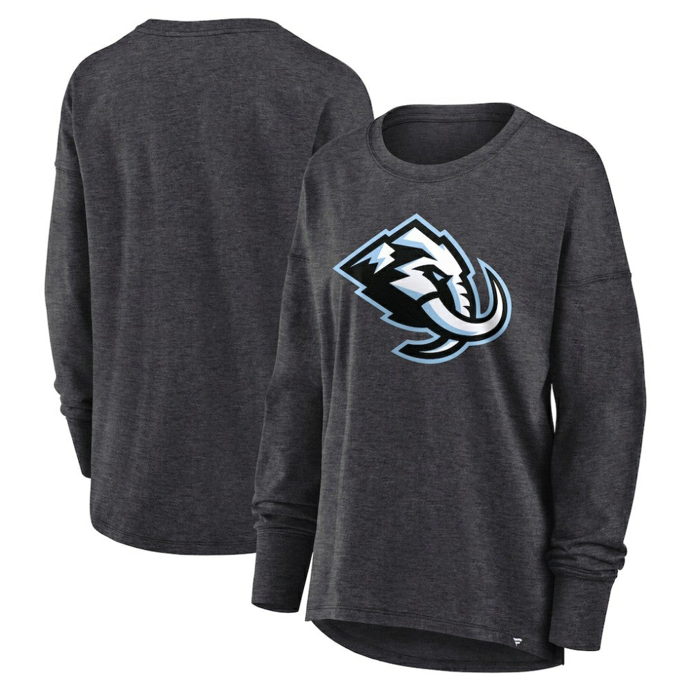 Utah Mammoth Fanatics Women's Primary Logo Legacy Long Sleeve T-Shirt