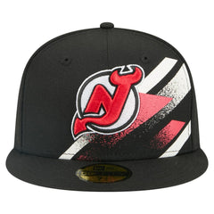 New Jersey Devils New Era Faded Lines 59FIFTY Fitted Hat