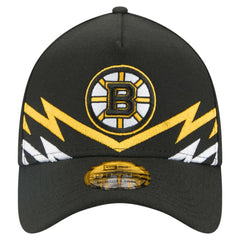 Boston Bruins New Era 39THIRTY A-Frame Perforated Flex Hat