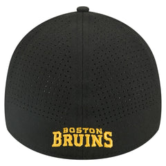 Boston Bruins New Era 39THIRTY A-Frame Perforated Flex Hat