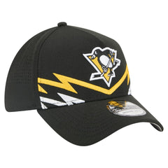 Pittsburgh Penguins New Era 39THIRTY A-Frame Perforated Flex Hat