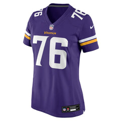 NFL Minnesota Vikings Will Fries Women's Team Game Jersey