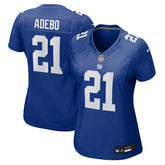 NFL New York Giants Paulson Adebo Women's Team Game Jersey
