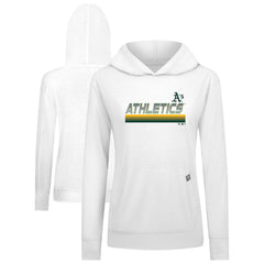 Athletics Levelwear Women's Relay Breaker Pullover Hoodie - White