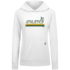 Athletics Levelwear Women's Relay Breaker Pullover Hoodie - White