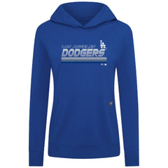 Los Angeles Dodgers Levelwear Women's Relay Breaker Pullover Hoodie - Royal