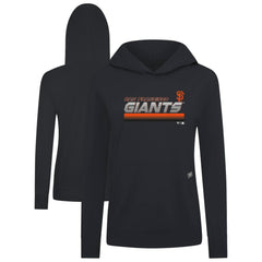 San Francisco Giants Levelwear Women's Relay Breaker Pullover Hoodie - Black